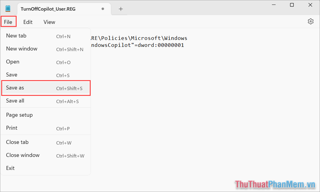 How to completely delete virtual assistant Copilot on Windows 11 Picture 15