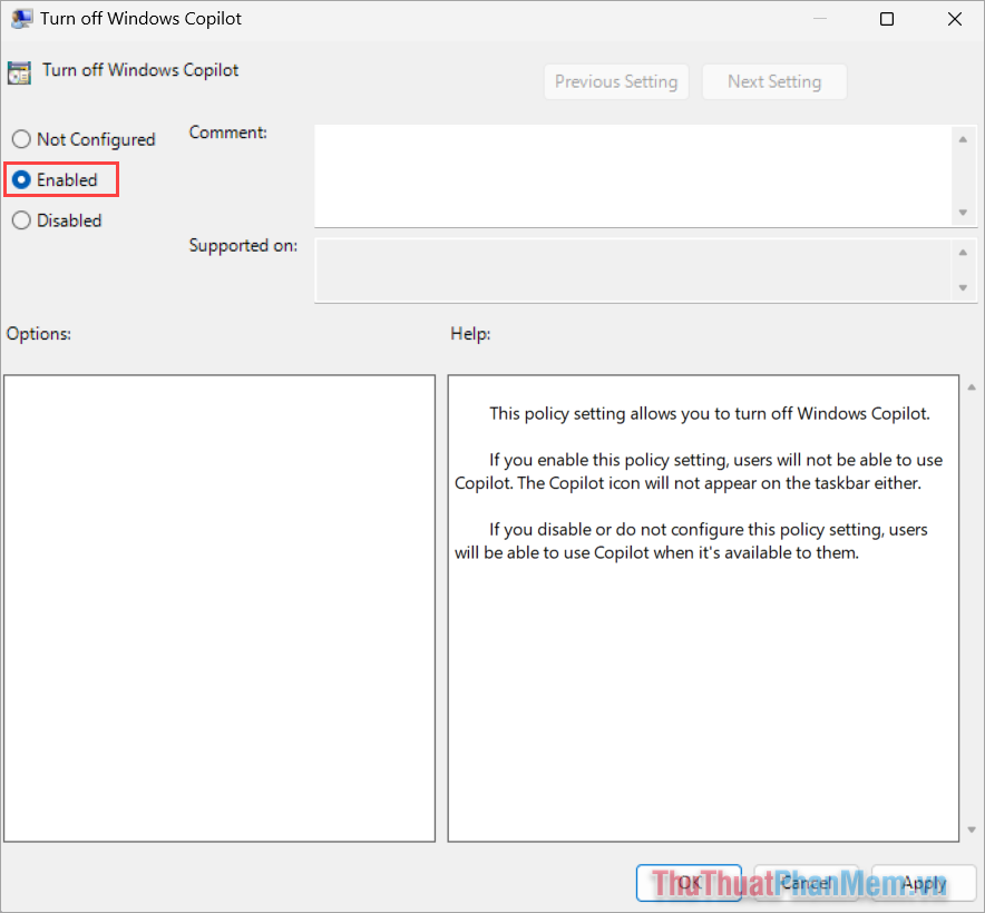 How to completely delete virtual assistant Copilot on Windows 11 Picture 4
