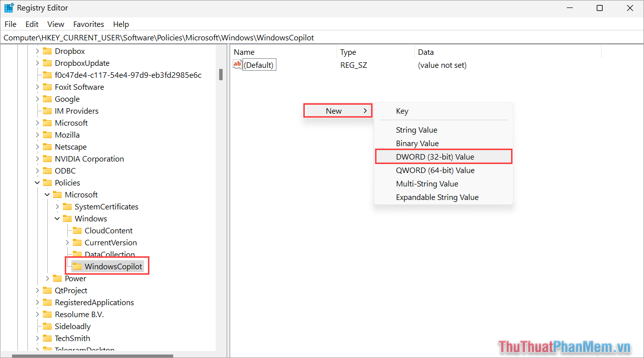 How to completely delete virtual assistant Copilot on Windows 11 Picture 8