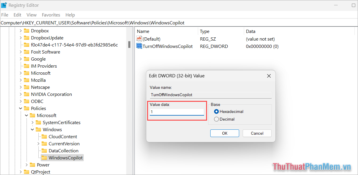 How to completely delete virtual assistant Copilot on Windows 11 Picture 9