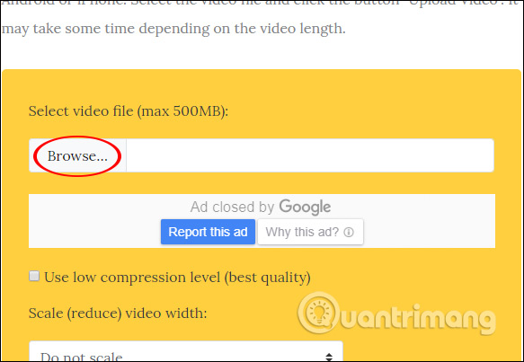 How to compress video size without installing software Picture 10
