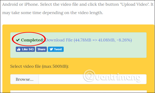 How to compress video size without installing software Picture 13