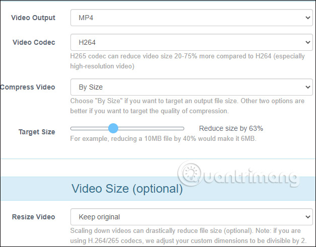 How to compress video size without installing software Picture 9
