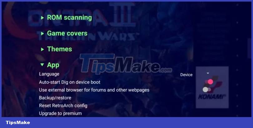 How to configure DIG emulator frontend for Android Picture 20
