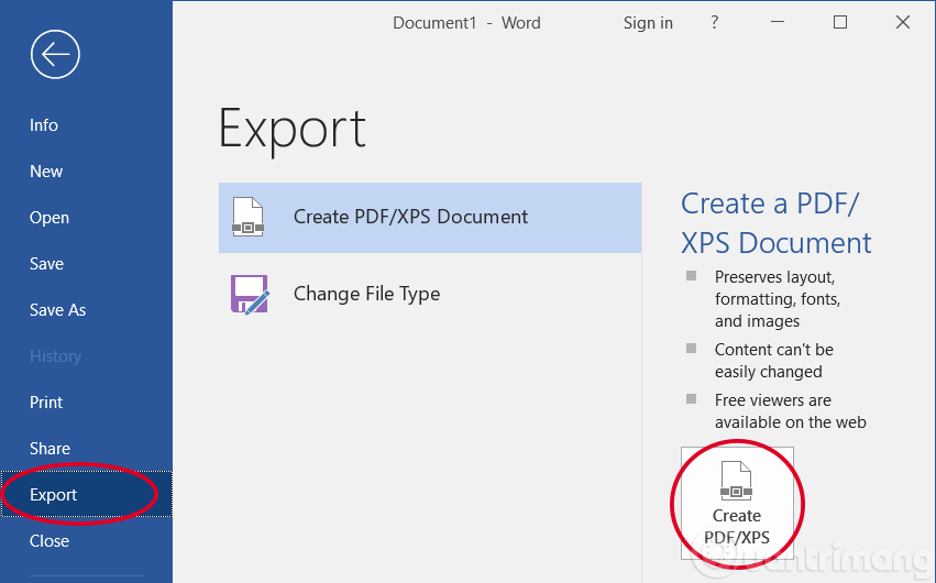 How to convert Word files to PDF beautifully Picture 2