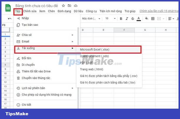 How to copy from Google Sheet to Excel keeping the format simple ...