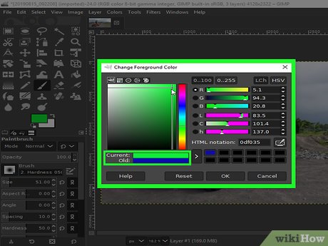How to Correct Colors in Gimp Picture 24