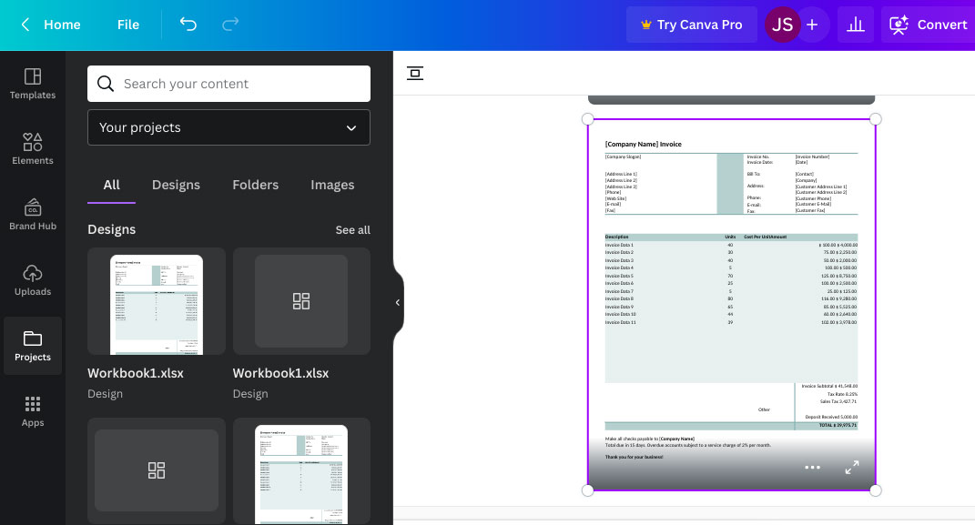 How to create a board in Canva Picture 12