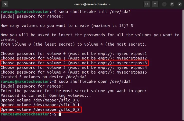 How to create a hidden file system in Linux using Shufflecake Picture 10