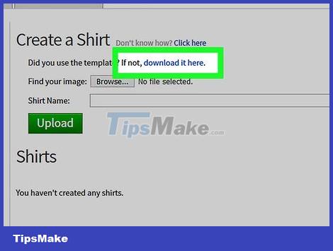 How to Create a Shirt in Roblox Picture 2