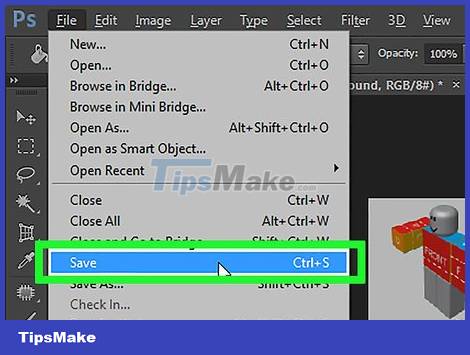How to Create a Shirt in Roblox Picture 7
