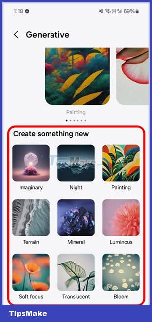 How to create AI wallpapers on Samsung phones Picture 3