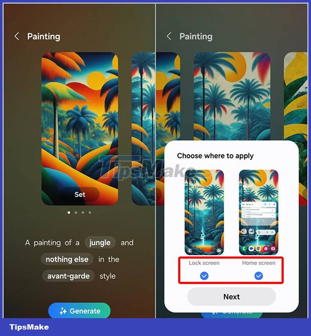 How to create AI wallpapers on Samsung phones Picture 5