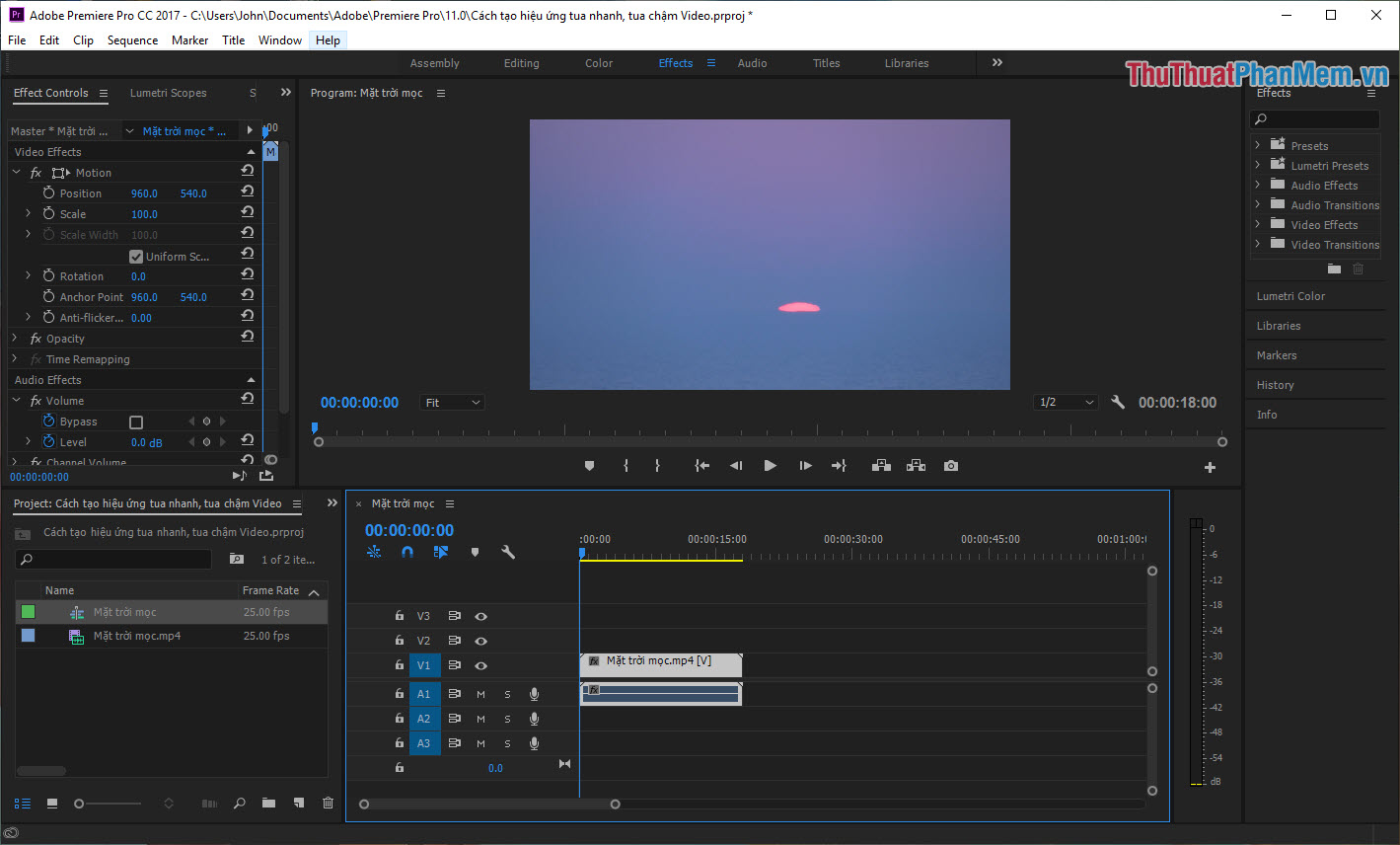 How to create fast-forward and slow-forward video effects Picture 6