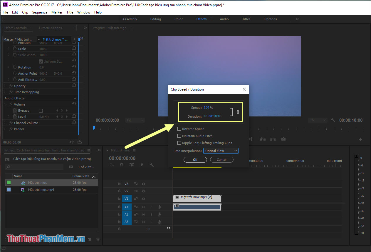 How to create fast-forward and slow-forward video effects Picture 8