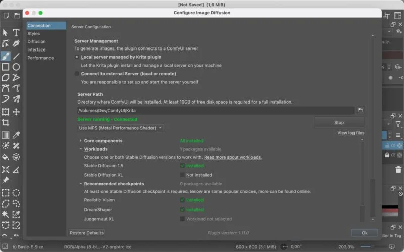 How to create images with AI in Krita Picture 6