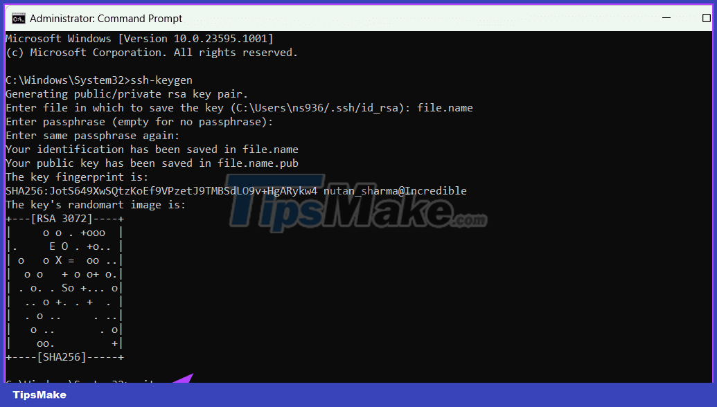 How To Create SSH Key On Windows - TipsMake.com