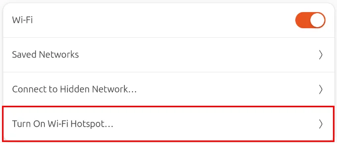 How to create WiFi Hotspot in Ubuntu Picture 4