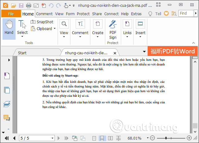 How to cut PDF files, split PDF files to split or get the pages you need Picture 6