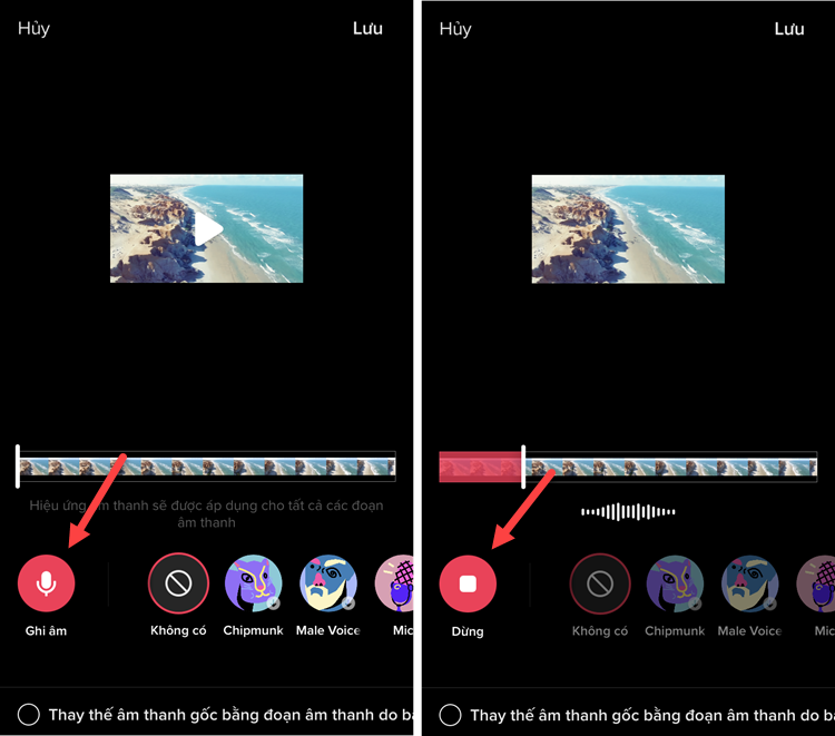 How to dub voice into videos on your phone quickly and simply Picture 5