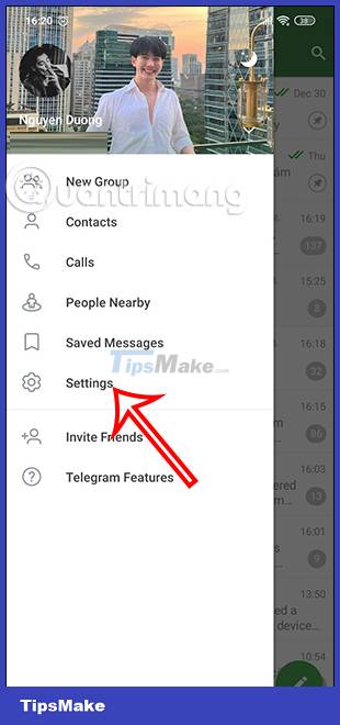 How to enable automatic deletion of Telegram messages Picture 1