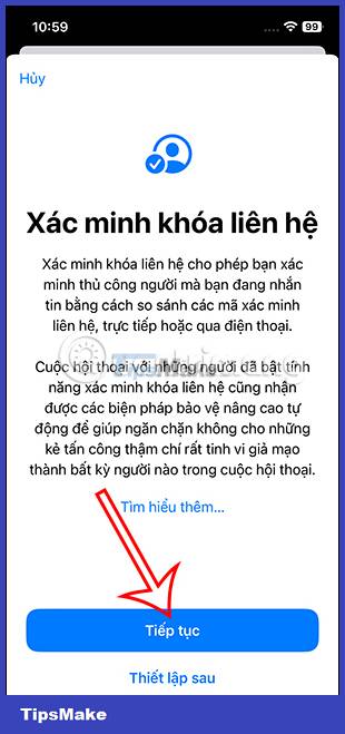 How to enable iMessage contact verification on iPhone Picture 4