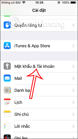 How to export iPhone contacts, sync iPhone contacts to Gmail Picture 1