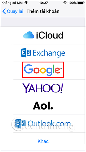 How to export iPhone contacts, sync iPhone contacts to Gmail Picture 3