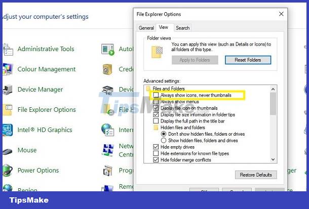 How to fix error of not displaying thumbnails in Win 10 + Win 11 100% effective Picture 15
