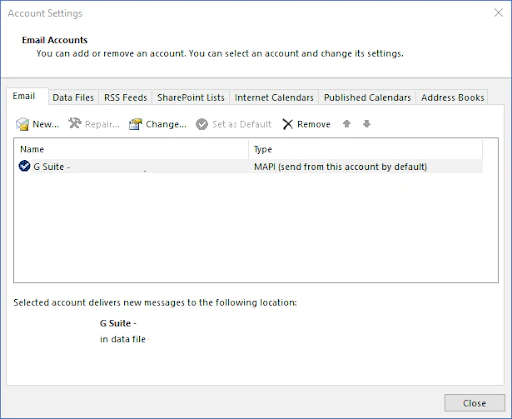 How to fix Outlook error 0x800CCC0E Picture 5