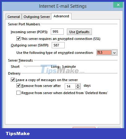 How to fix Outlook error 0x800CCC0E Picture 6