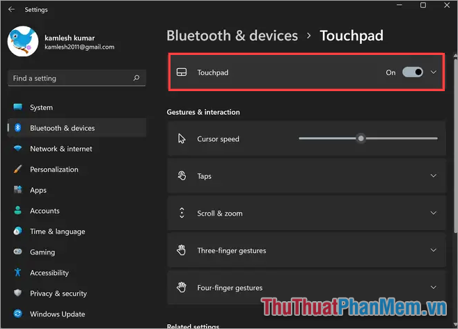 How to fix touch mouse not moving error, works on Windows 11 Picture 5