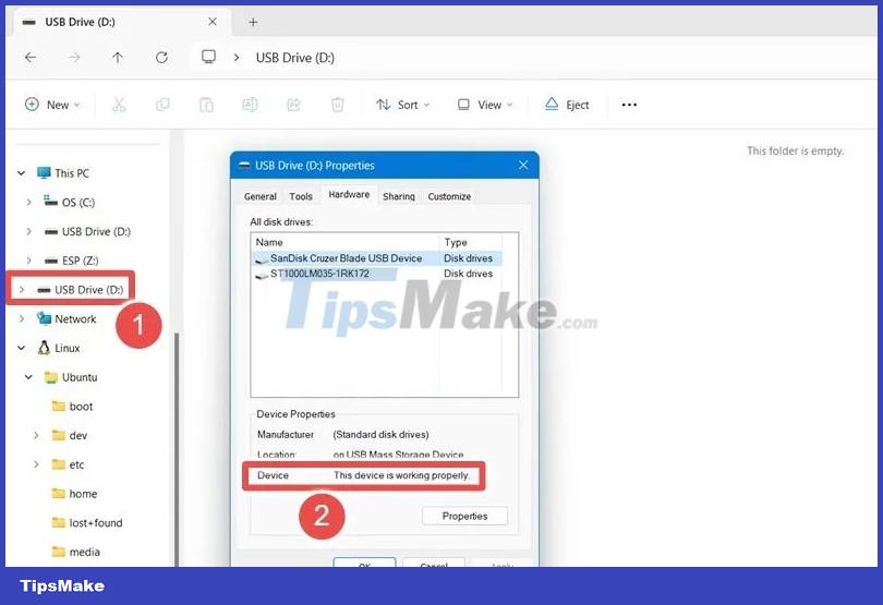 How to fix USB errors that cannot be formatted and used in Windows Picture 7