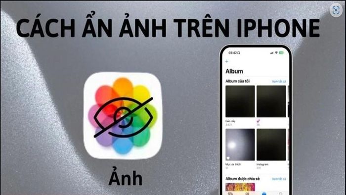 How to hide and open hidden photos on iPhone Picture 1