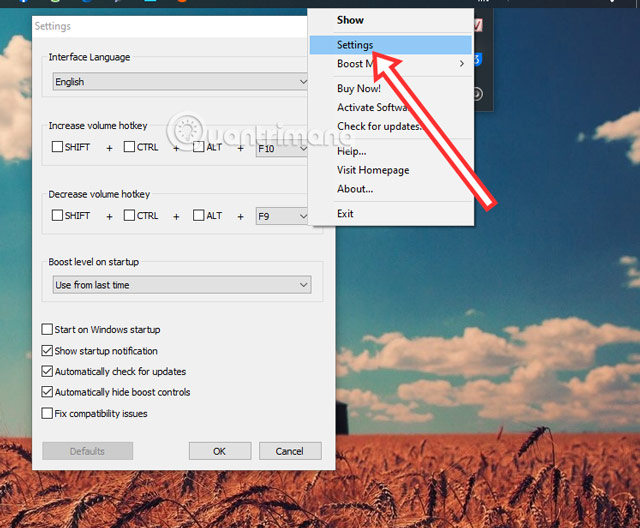 How to increase computer volume 500% without noise with Sound Booster Picture 9