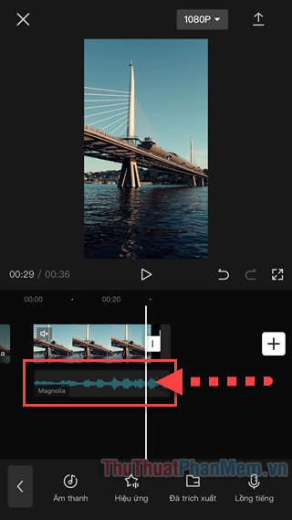 How to insert music into video using Capcut Picture 9