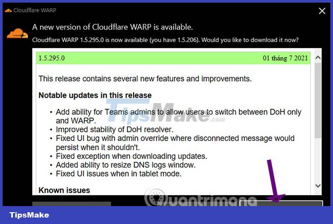 How to install WARP 1.1.1.1 on your computer to access blocked websites Picture 3