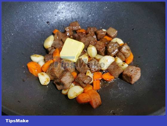 How to make beef shake with rich garlic butter Picture 4