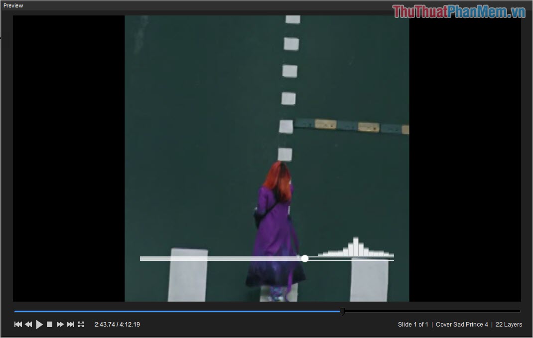 How to make music waves with Proshow Producer Picture 9