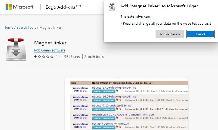 How to open Magnet links in the browser Picture 5