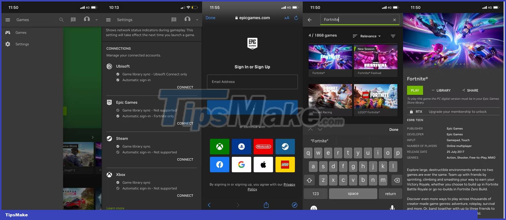 How to play Fortnite on iPhone using GeForce Now Picture 3