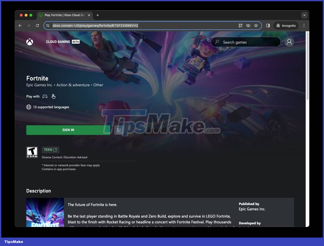 How to play Fortnite on Mac Picture 2
