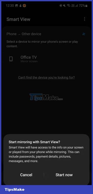How to project Android screen on TV is extremely easy Picture 12