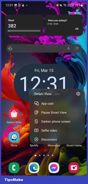 How to project Android screen on TV is extremely easy Picture 13