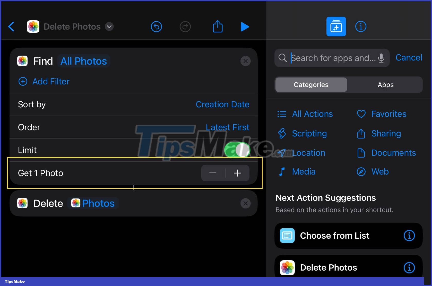 How to quickly delete iPhone photos after sending Picture 6