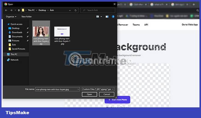 How to remove fonts online, remove photo background very easily Picture 11