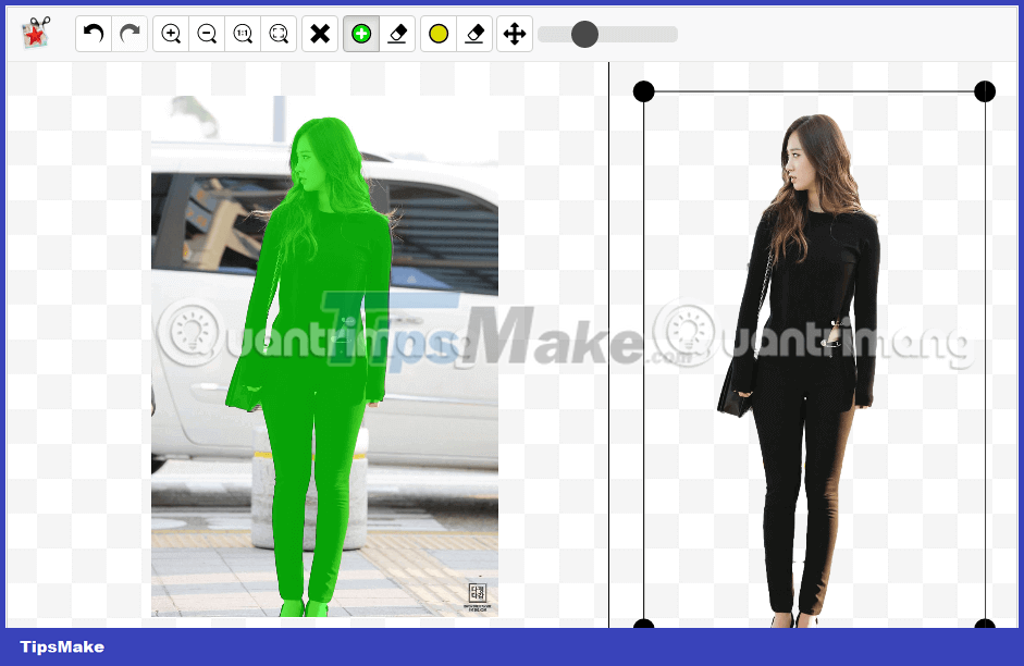 How to remove fonts online, remove photo background very easily Picture 15