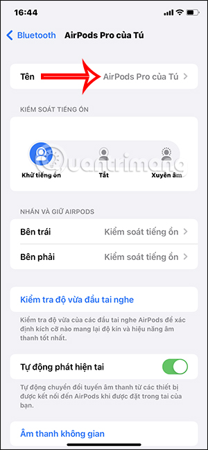 How to rename iPhone, rename Airdrop in 2 steps Picture 11