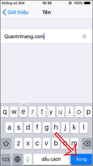 How to rename iPhone, rename Airdrop in 2 steps Picture 5