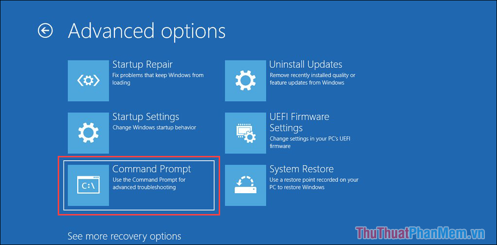 How to restore Windows 10 data when it fails to boot Picture 5